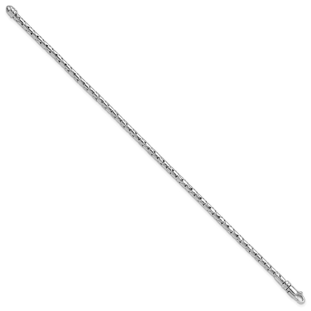 14K White Gold Polished Fancy Bracelet