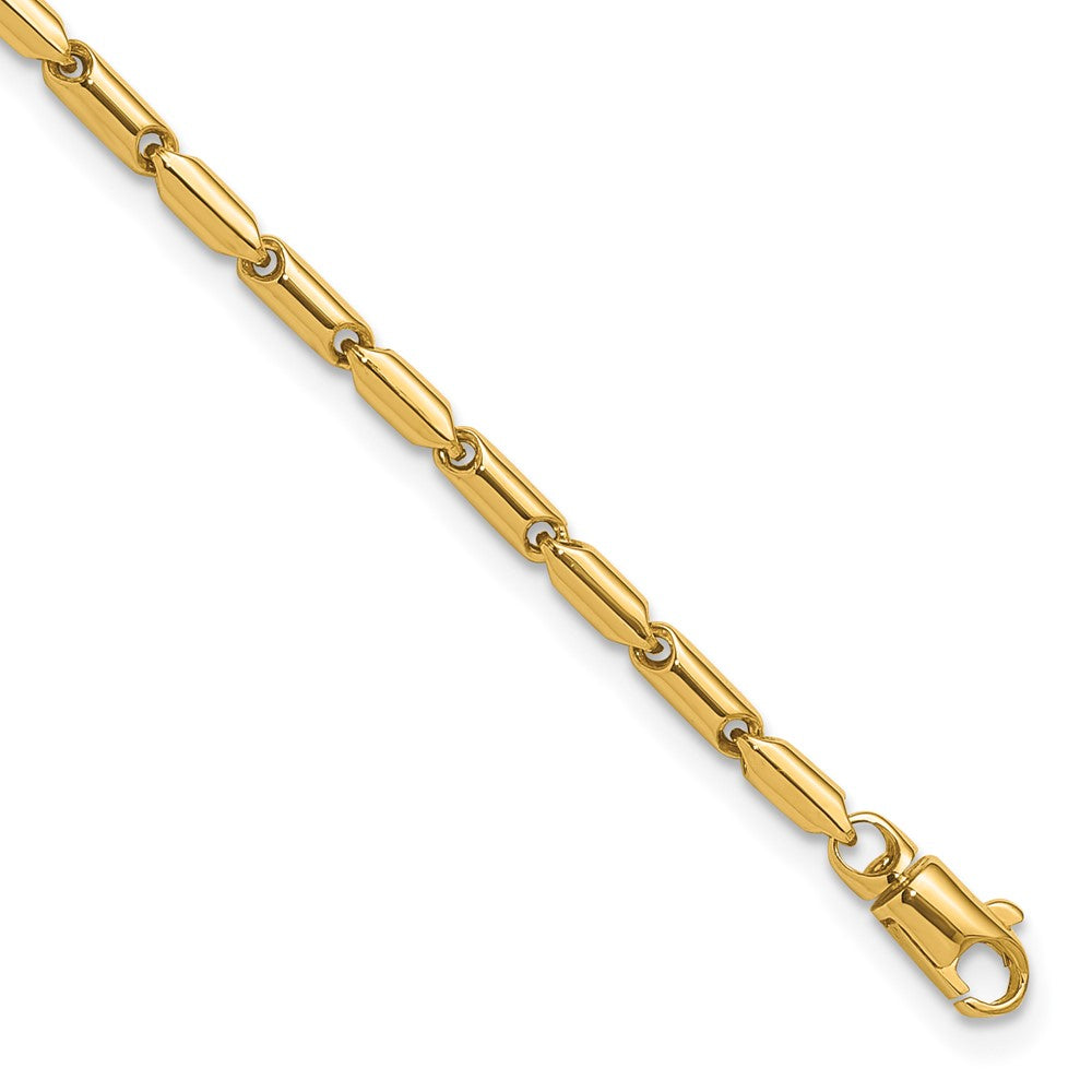 14K Polished Fancy Link Bracelet