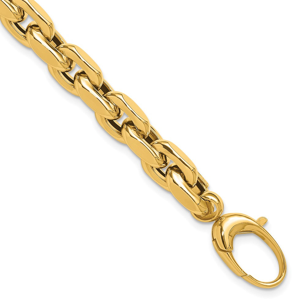 14K Polished Fancy Link Bracelet