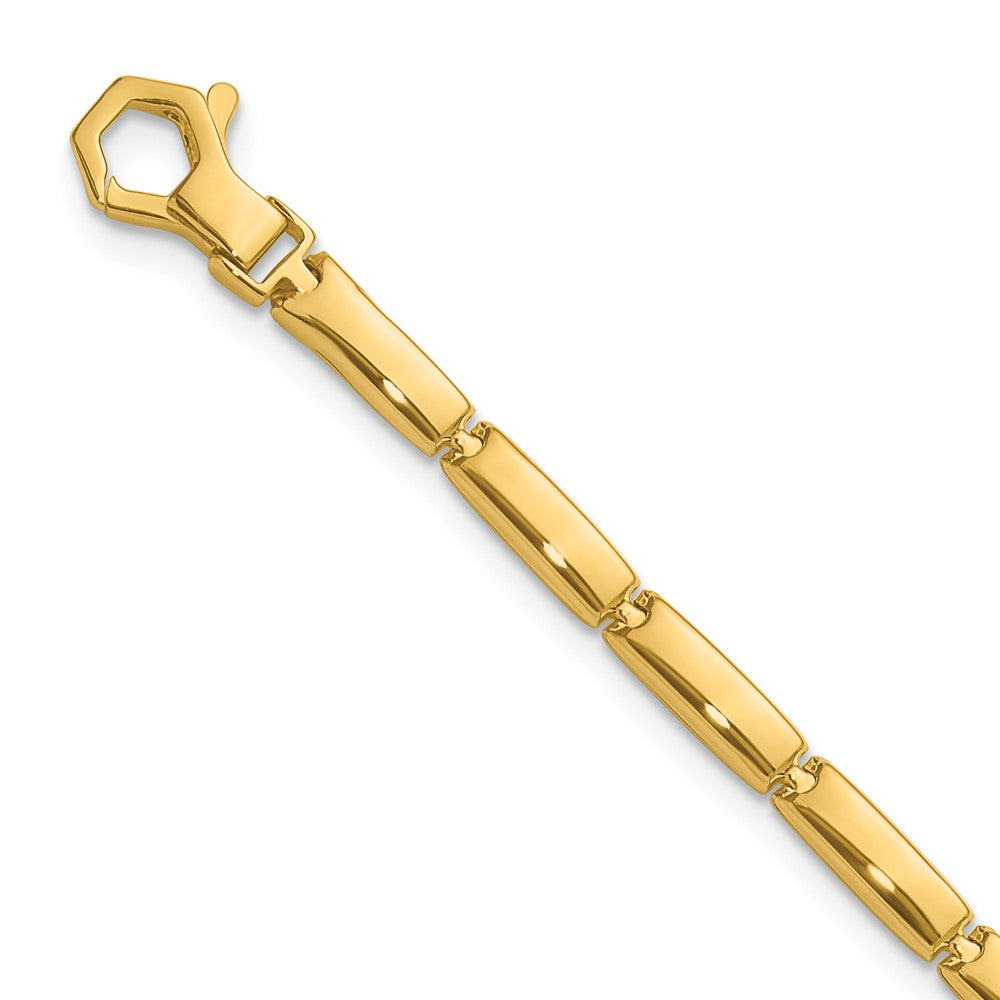 14K Polished Fancy Link Bracelet