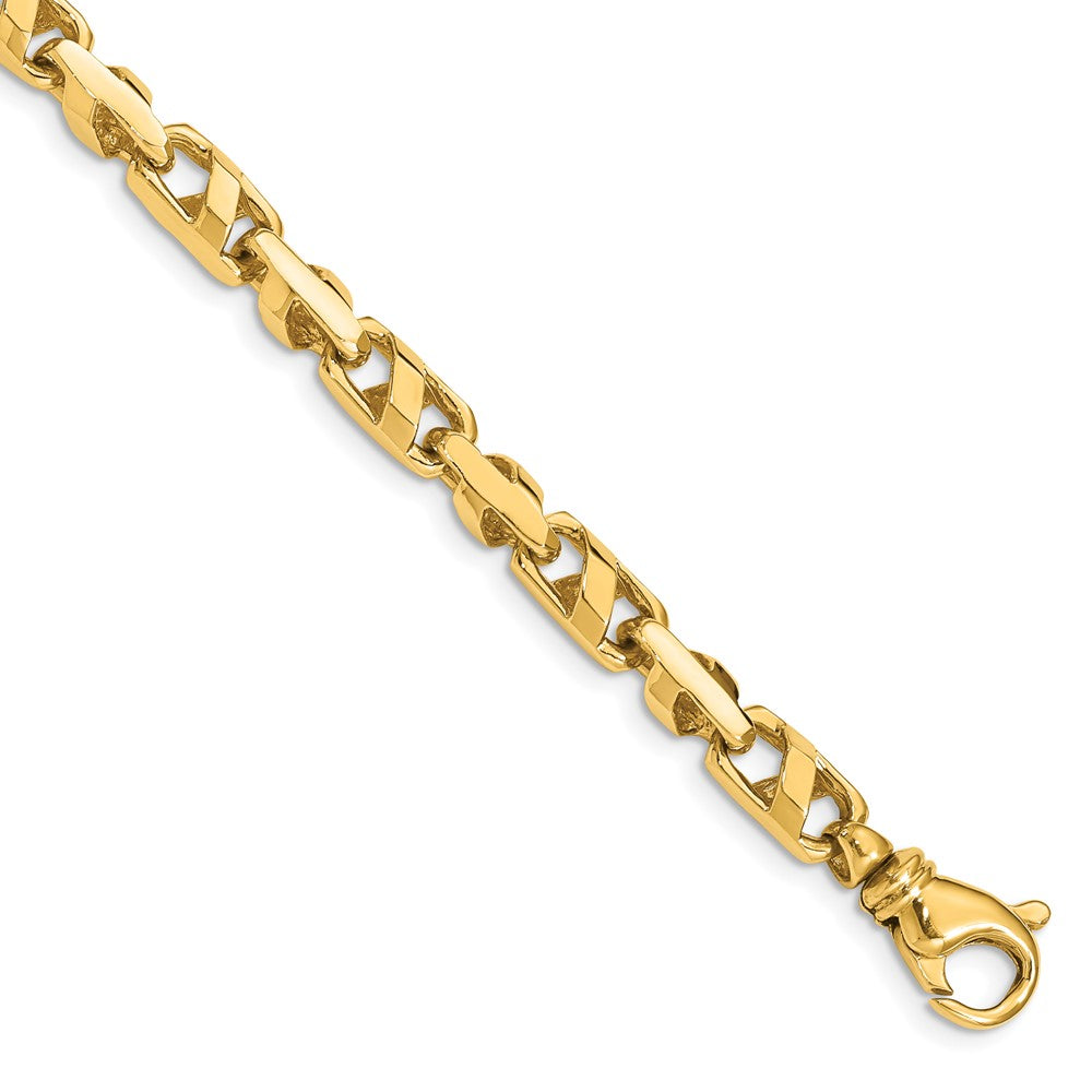 14K Fancy Link with Fancy Lobster Clasp Chain