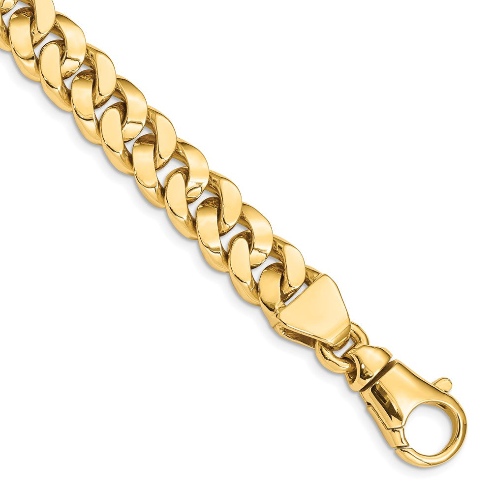 14K Hand Polished Fancy Link with Fancy Lobster Clasp Chain