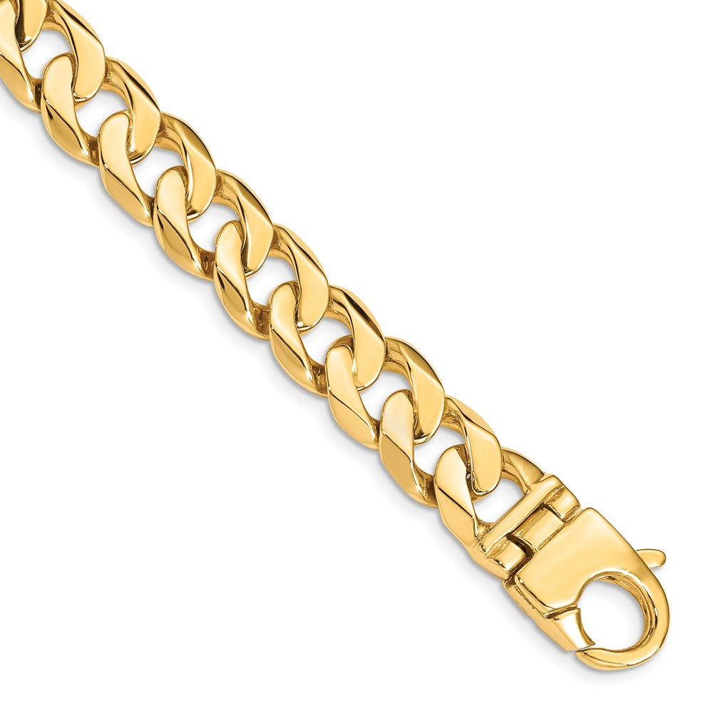 14K Hand Polished Fancy Link with Fancy Lobster Clasp Chain