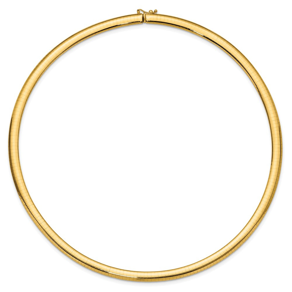 14k Lightweight Omega Necklace