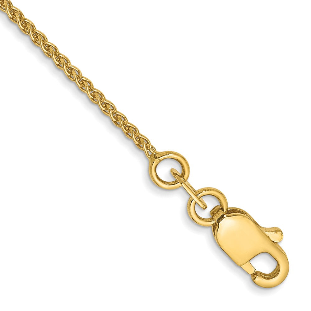 14K Spiga with Lobster Clasp Anklet