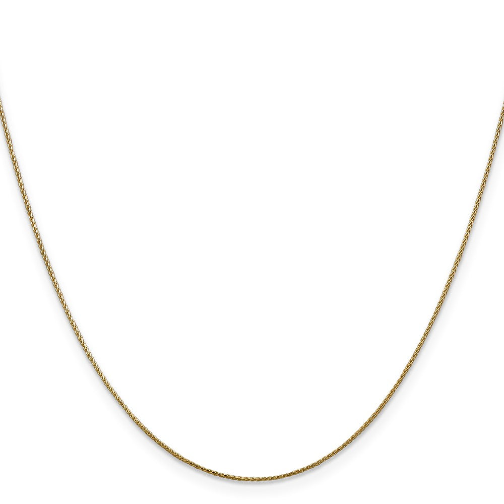 14K Diamond-cut Spiga with Lobster Clasp Chain