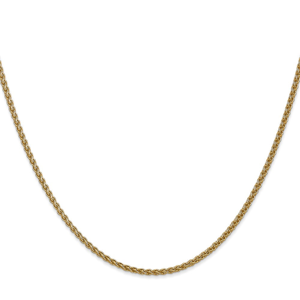 14K Spiga with Spring Ring Clasp Chain