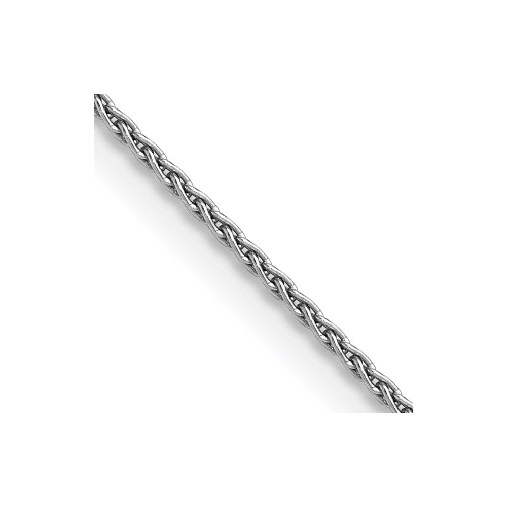 14K White Gold Parisian Wheat with Lobster Clasp Chain