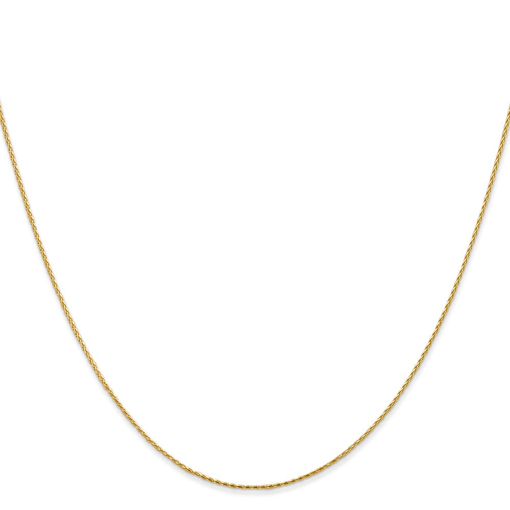 14K Diamond-cut Parisian Wheat with Lobster Clasp Chain