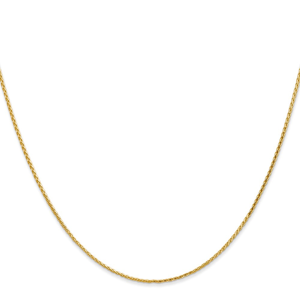 14K Diamond-cut Parisian Wheat with Lobster Clasp Chain