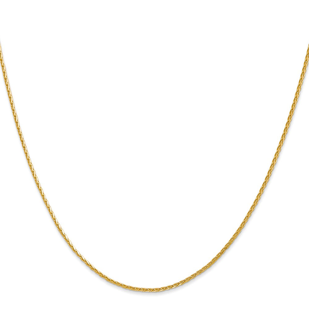 14K Diamond-cut Parisian Wheat with Lobster Clasp Chain