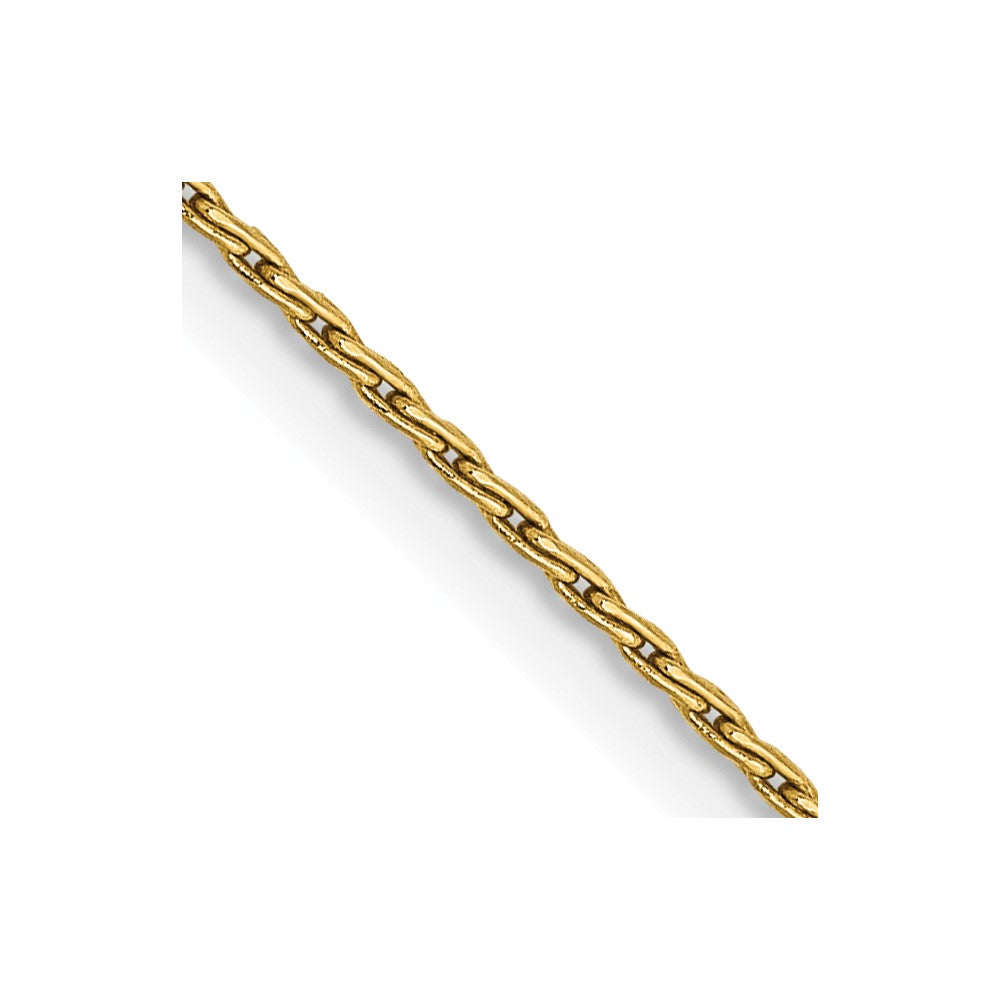 14K Round Parisian Wheat with Lobster Clasp Chain