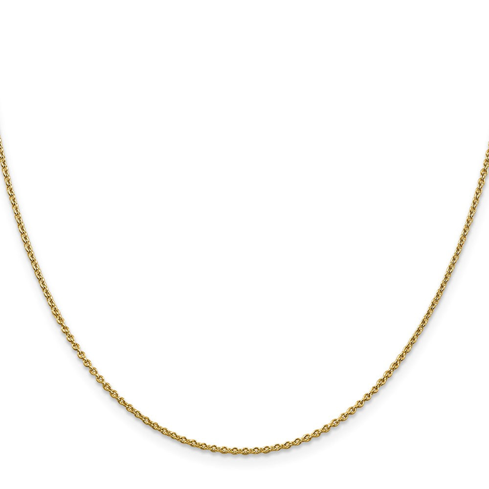 14K Forzantine Cable with Lobster Clasp Chain