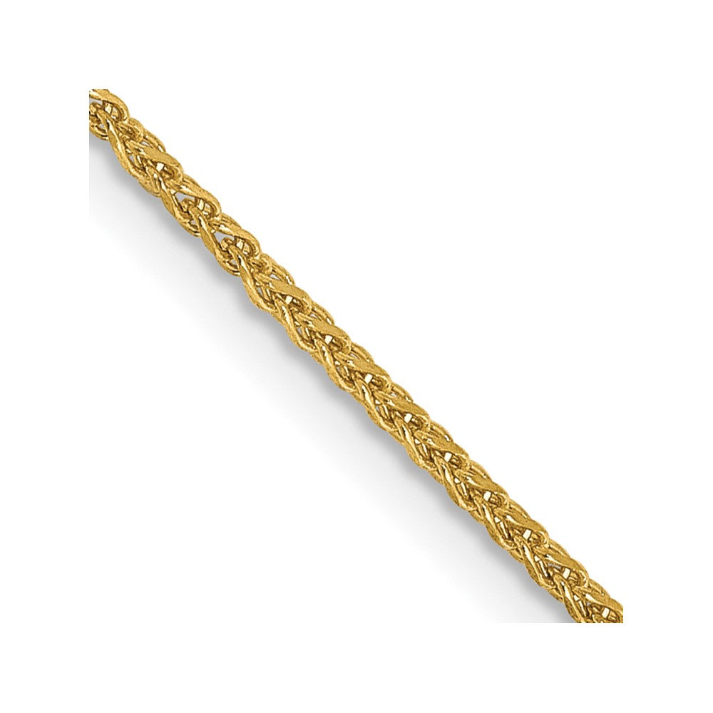 14K Diamond-cut Spiga with Lobster Clasp Chain