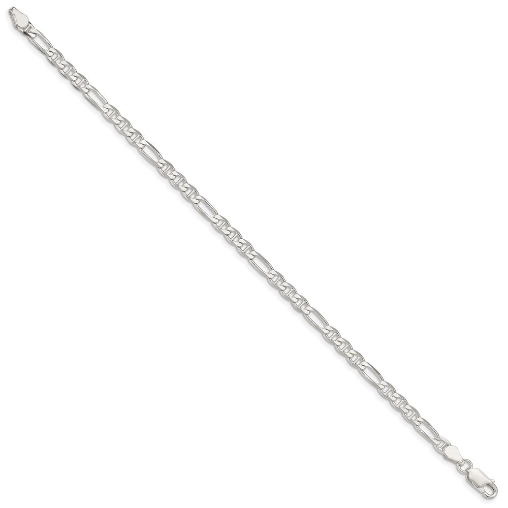 Sterling Silver Figaro Anchor Chain