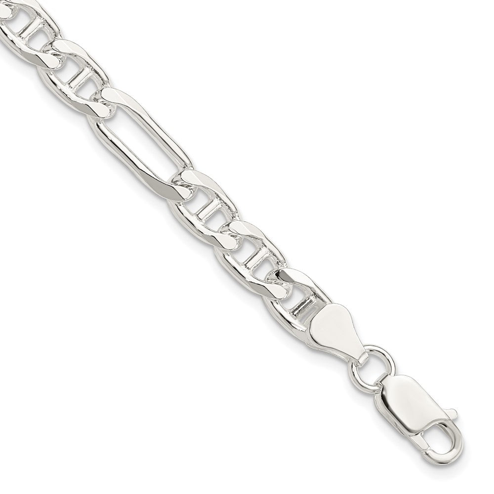 Sterling Silver Figaro Anchor Chain