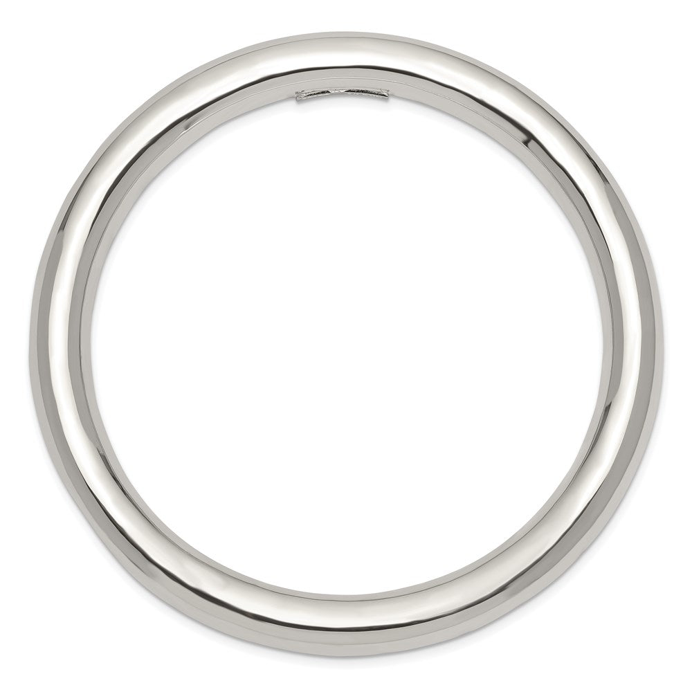 Sterling Silver Slip-on Tube Bangle