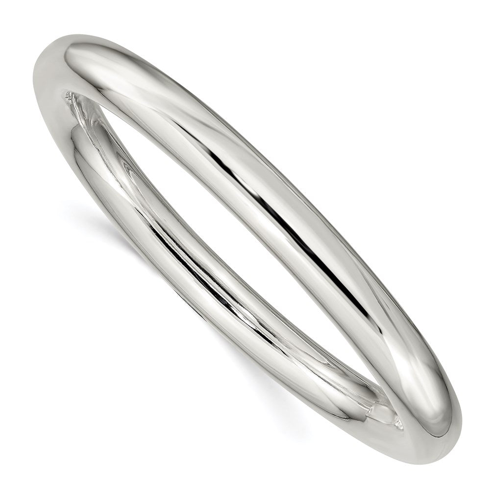 Sterling Silver Slip-on Tube Bangle