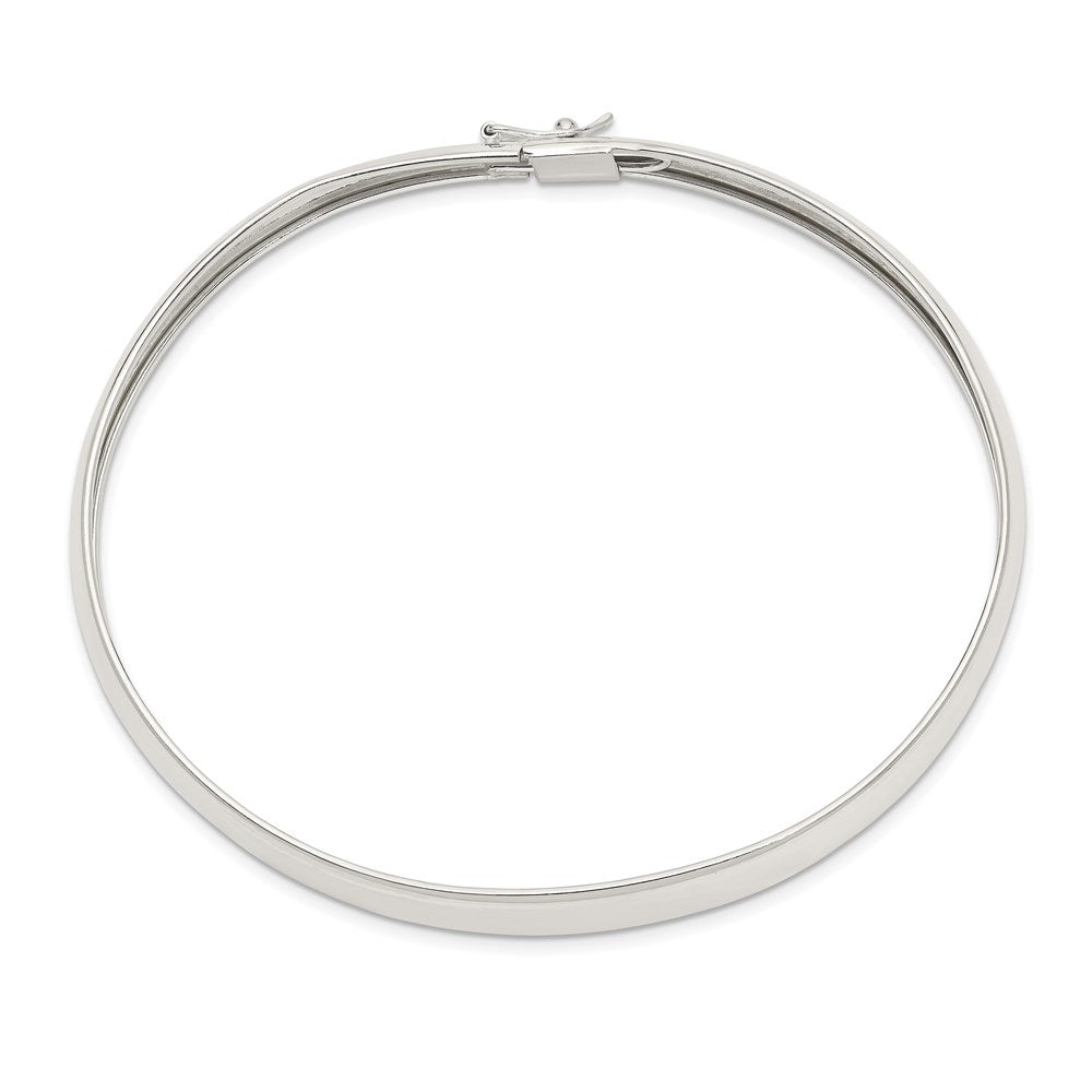 Sterling Silver Polished Flexible Bangle