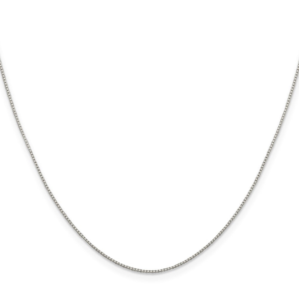 Sterling Silver 8 Sided Box Chain