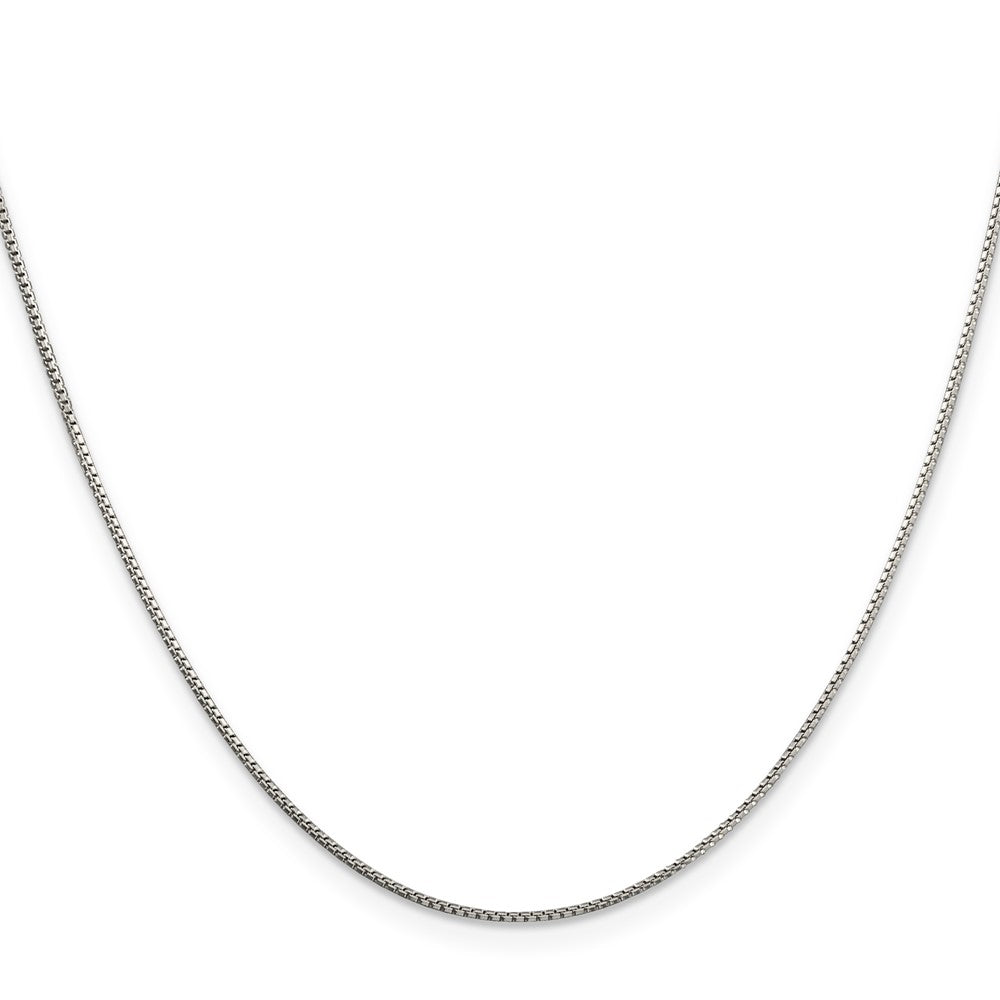 Sterling Silver 8 Sided Box Chain