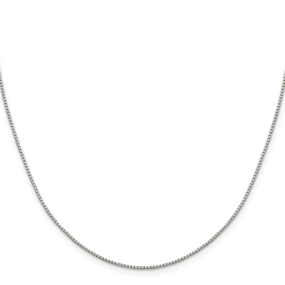 Sterling Silver 8 Sided Box Chain