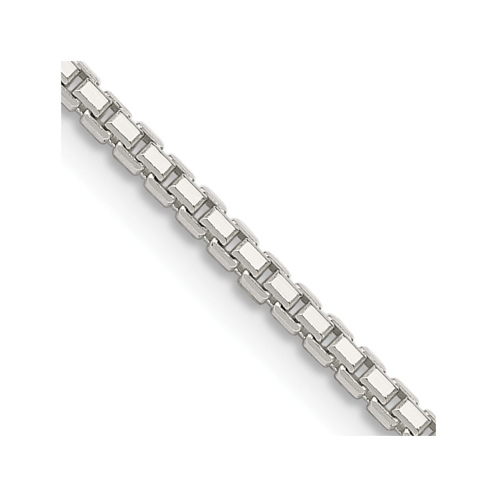 Sterling Silver 8 Sided Box Chain