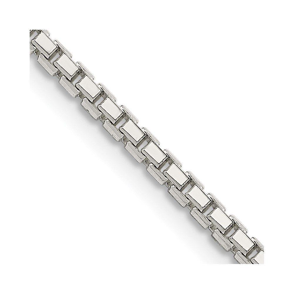 Sterling Silver 8 Sided Box Chain