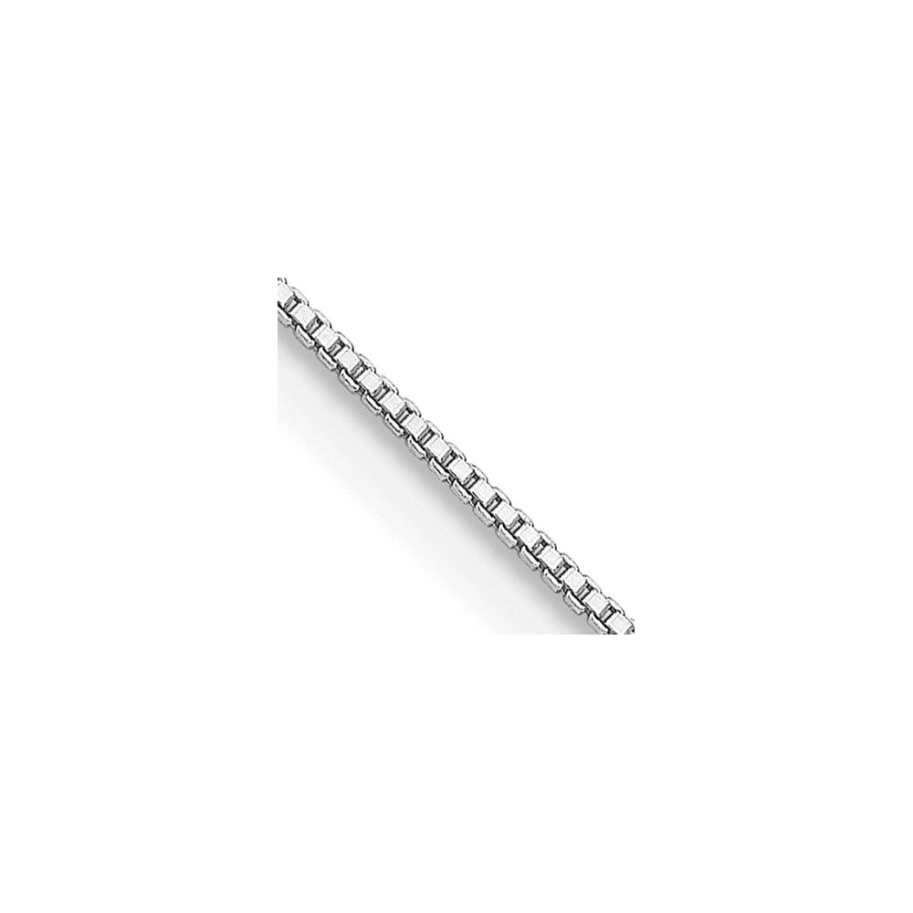 Sterling Silver Rhodium-plated Box Chain