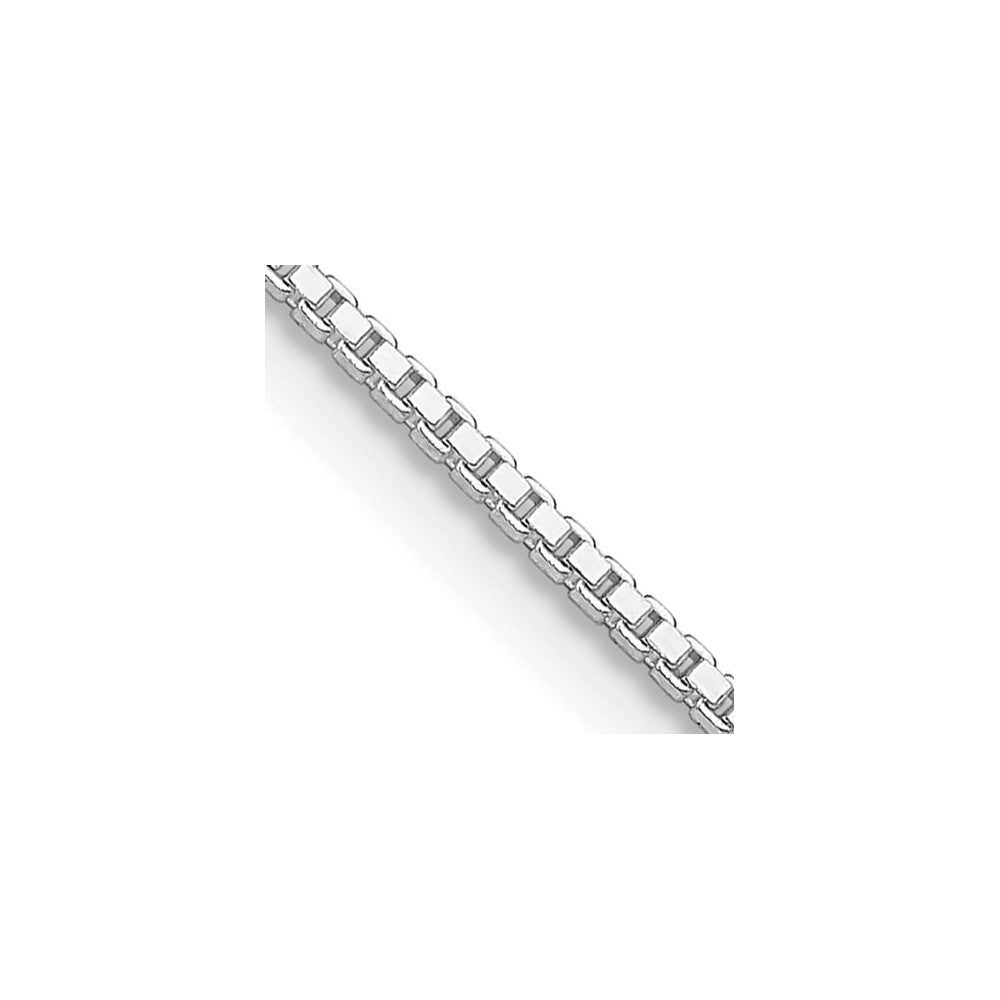 Sterling Silver Rhodium-plated Box Chain