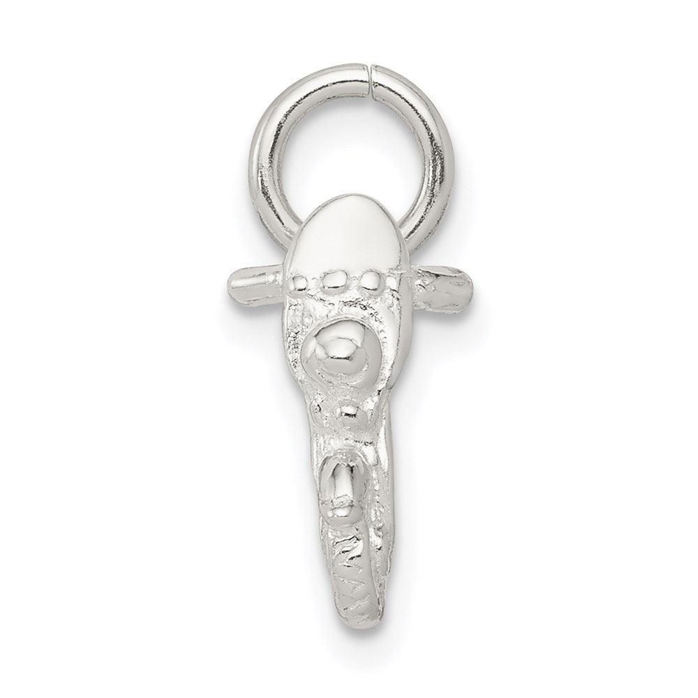 Sterling Silver Motorcycle Charm