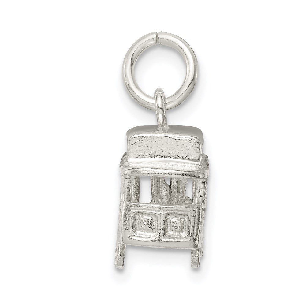 Sterling Silver Caboose Charm