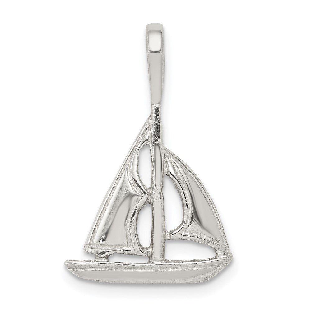 Sterling Silver Sailboat Charm