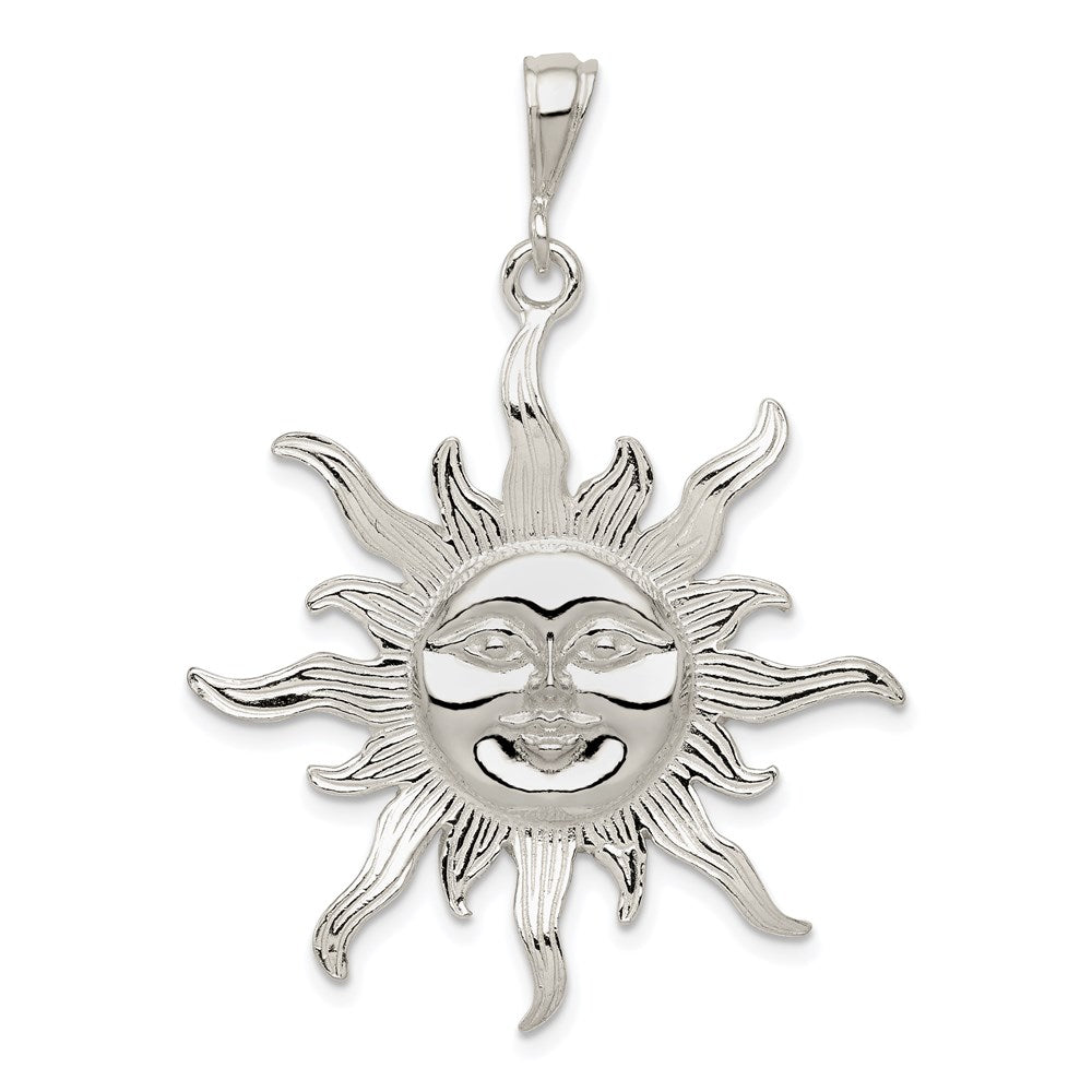 Sterling Silver Sun Pendant