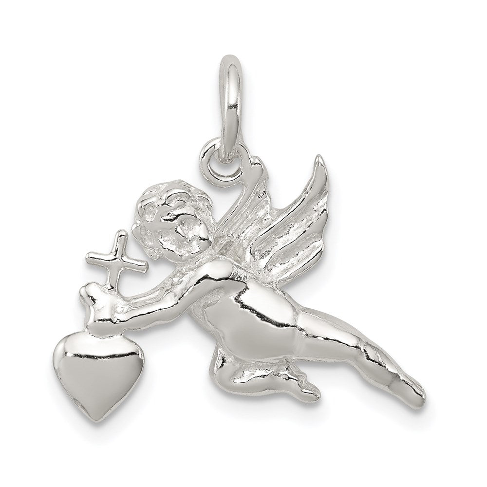 Sterling Silver Cupid Charm