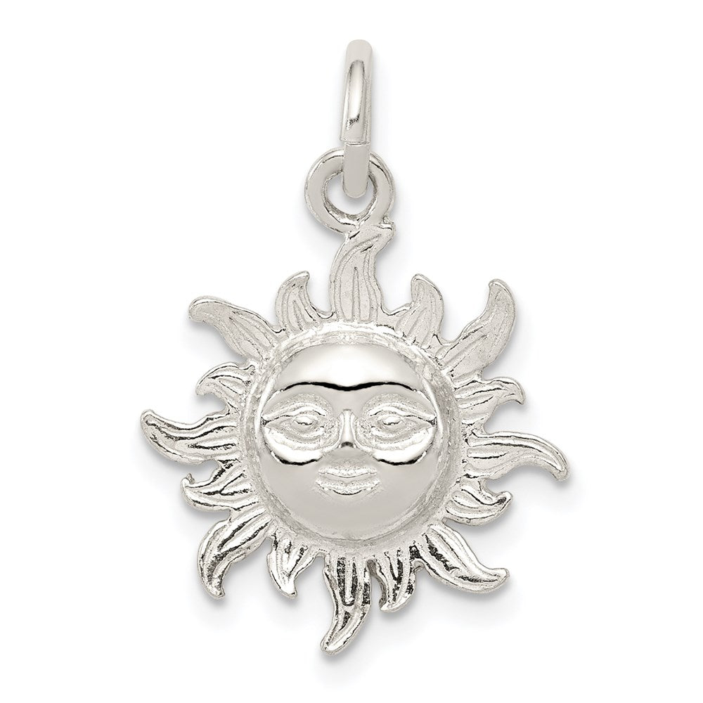 Sterling Silver Sun Charm