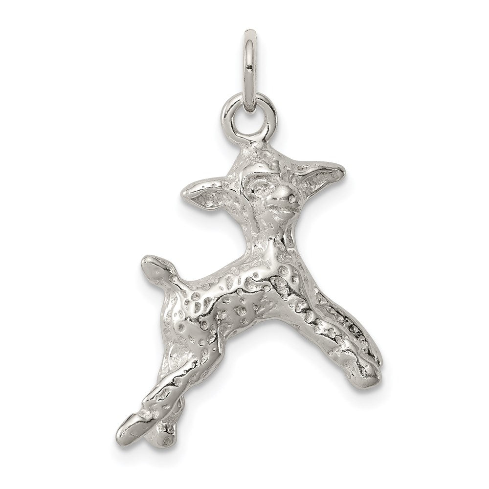 Sterling Silver Lamb Charm