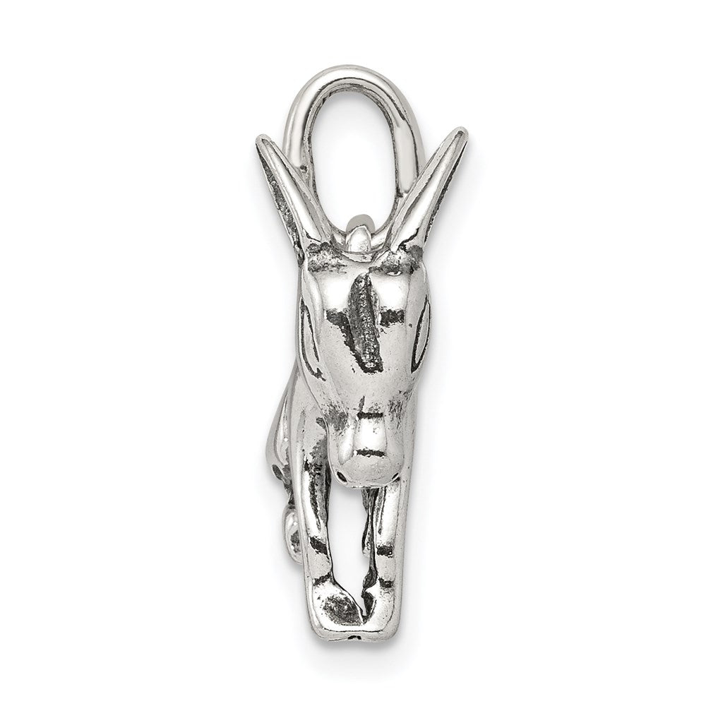 Sterling Silver Donkey Charm