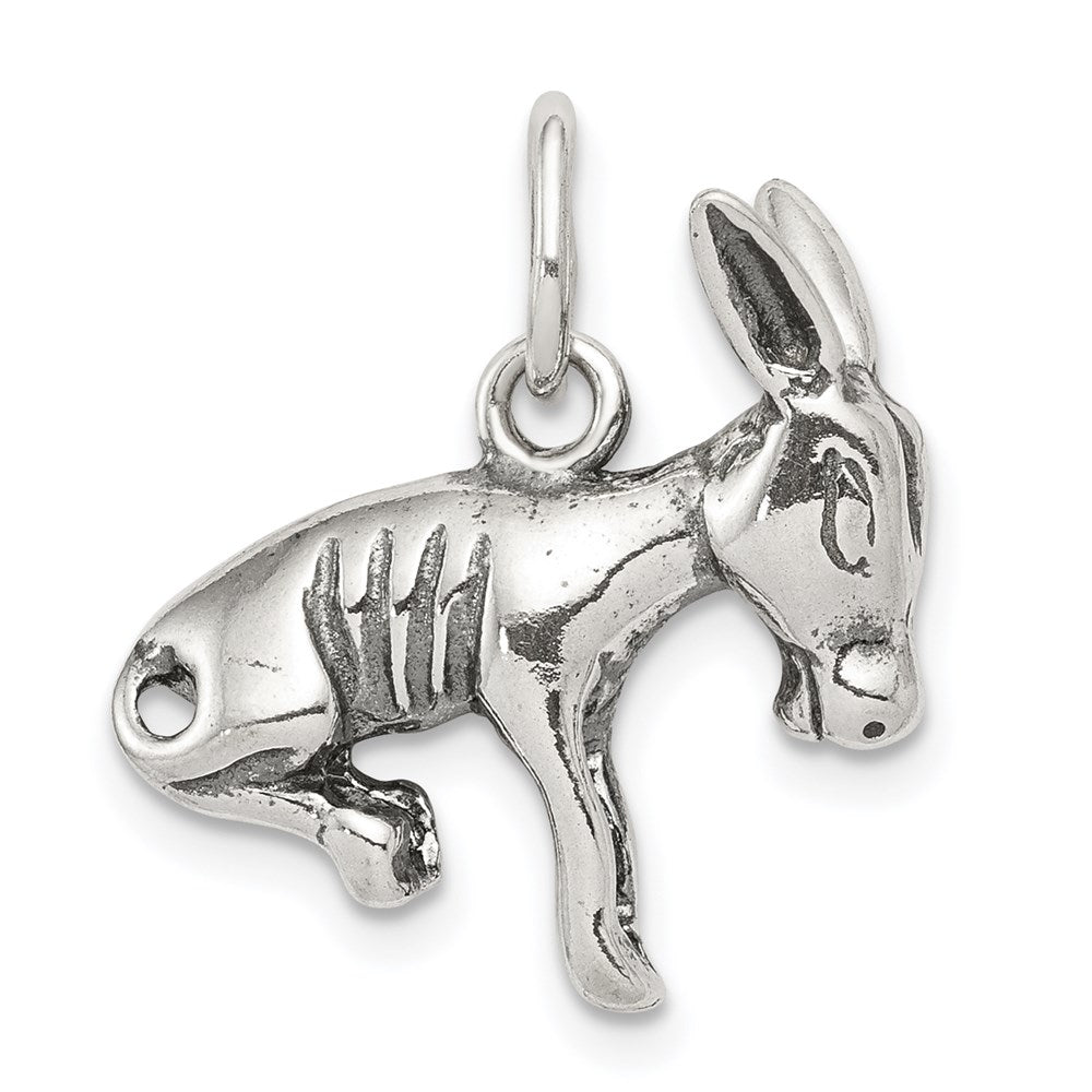 Sterling Silver Donkey Charm