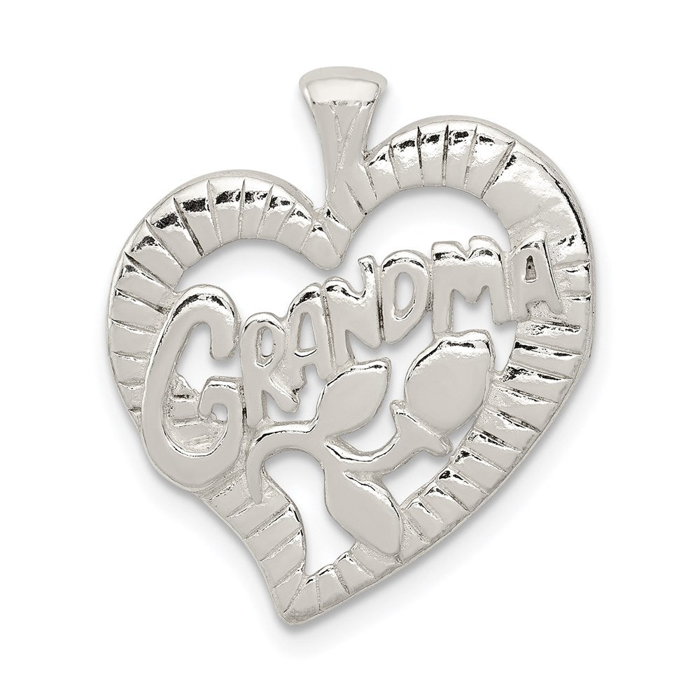 Sterling Silver Grandma Charm