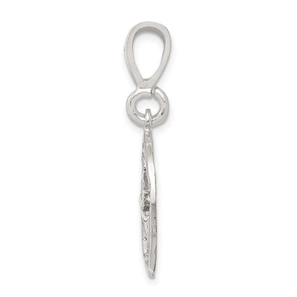 Sterling Silver Music Staff Charm