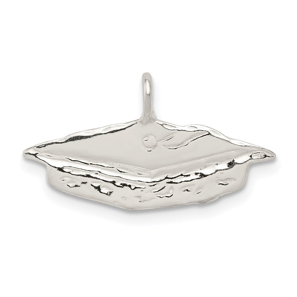 Sterling Silver Graduation Cap Charm