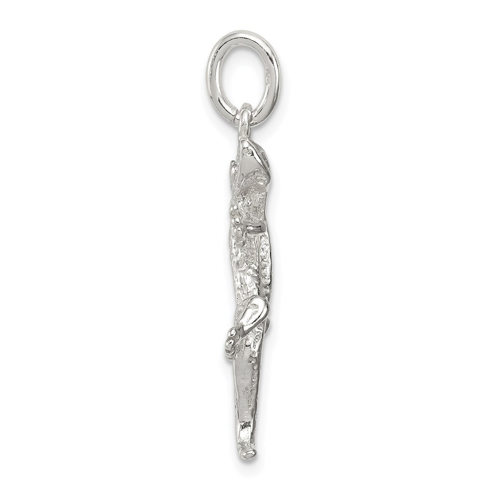 Sterling Silver Lizard Charm