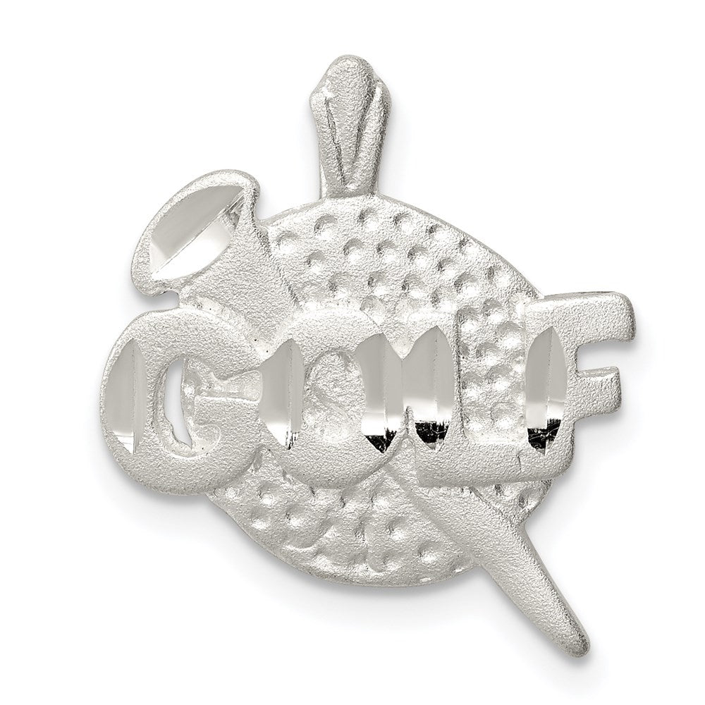 Sterling Silver Golf Ball Charm