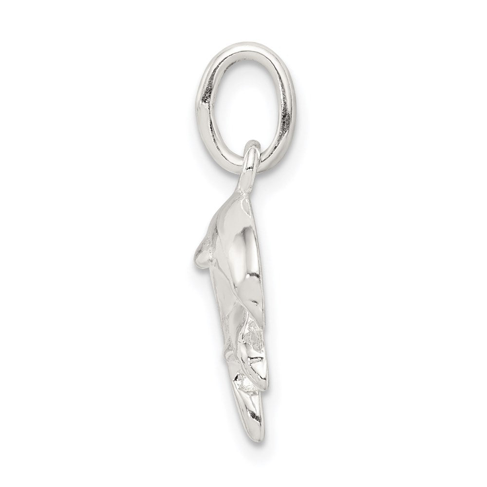 Sterling Silver Dolphins Charm