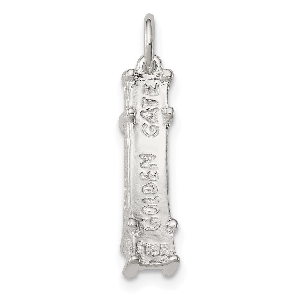 Sterling Silver Golden Gate Bridge Charm