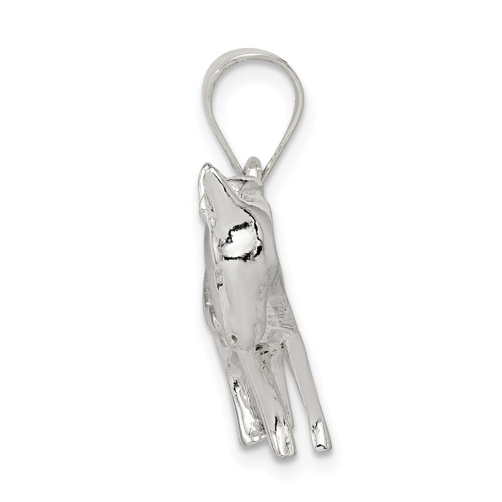 Sterling Silver Donkey Pendant