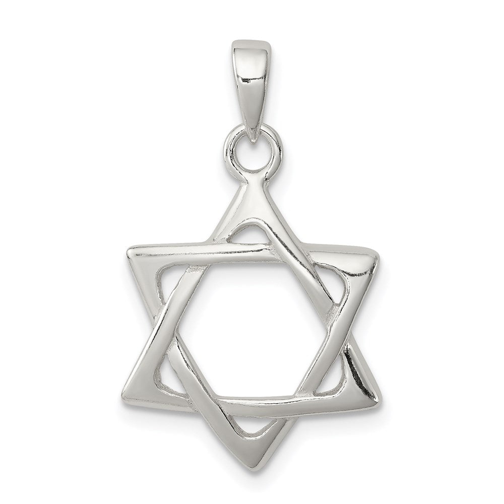 Sterling Silver Star of David Pendant