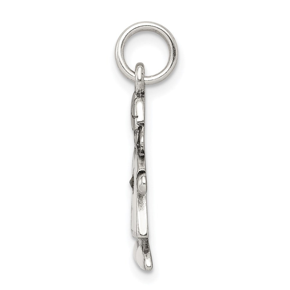 Sterling Silver Antiqued Girl Charm