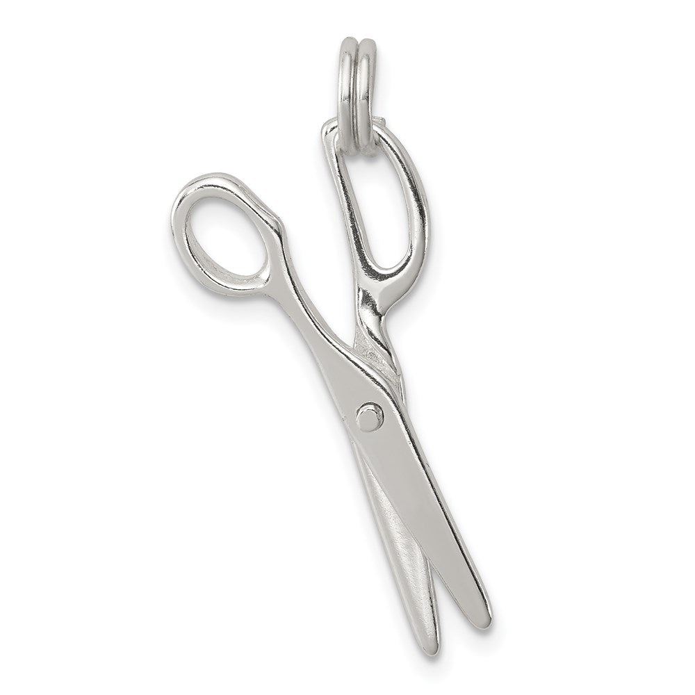 Sterling Silver Scissors Charm